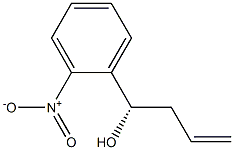 (S)-1-(2-nitrophenyl)but-3-en-1-ol 结构式