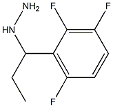 1-(1-(2,3,6-trifluorophenyl)propyl)hydrazine 结构式