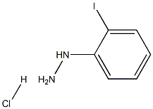 1-(2-iodophenyl)hydrazine hydrochloride 结构式