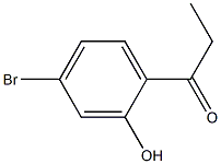 1-(4-bromo-2-hydroxyphenyl)propan-1-one 结构式