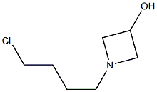 1-(4-chlorobutyl)azetidin-3-ol 结构式