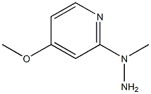 1-(4-methoxypyridin-2-yl)-1-methylhydrazine 结构式