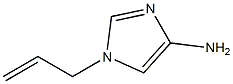 1-allyl-1H-imidazol-4-amine 结构式