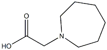 2-(azepan-1-yl)acetic acid 结构式