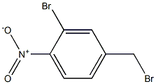 2-bromo-4-(bromomethyl)-1-nitrobenzene 结构式