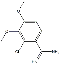 2-chloro-3,4-dimethoxybenzamidine 结构式