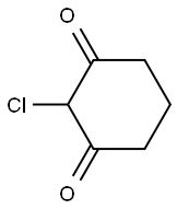 2-CHLOROCYCLOHEXANE-1,3-DIONE 结构式