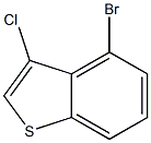 4-bromo-3-chlorobenzo[b]thiophene 结构式