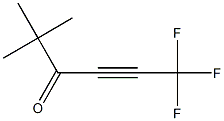 6,6,6-trifluoro-2,2-dimethylhex-4-yn-3-one 结构式