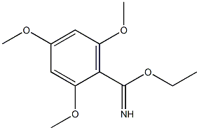 ethyl 2,4,6-trimethoxybenzoimidate 结构式