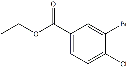 ethyl 3-bromo-4-chlorobenzoate 结构式