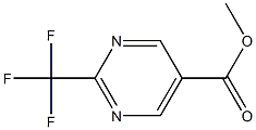 methyl 2-(trifluoromethyl)pyrimidine-5-carboxylate 结构式