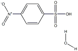 4-Nitrobenzenesulphonic acid hydrate 结构式