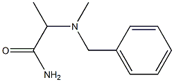 2-(benzyl(methyl)amino)propanamide 结构式