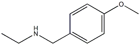 N-(4-methoxybenzyl)ethanamine 结构式