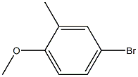 4-bromo-1-methoxy-2-methyl-benzene 结构式