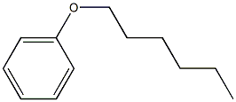 1-Phenoxyhexane 结构式