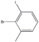 2-Bromo-3-iodotoluene 结构式