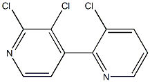 2',3,3'-三氯-2,4'-二吡啶 结构式