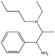 (1-amino-1-phenylpropan-2-yl)(butyl)ethylamine 结构式