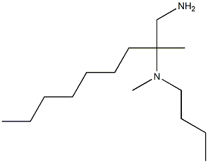 (1-amino-2-methylnonan-2-yl)(butyl)methylamine 结构式