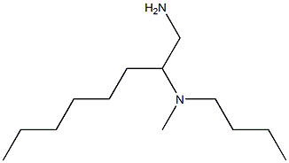 (1-aminooctan-2-yl)(butyl)methylamine 结构式