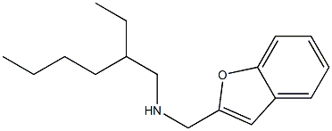 (1-benzofuran-2-ylmethyl)(2-ethylhexyl)amine 结构式