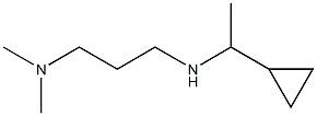 (1-cyclopropylethyl)[3-(dimethylamino)propyl]amine 结构式