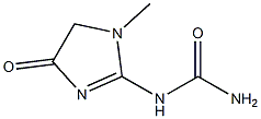 (1-methyl-4-oxo-4,5-dihydro-1H-imidazol-2-yl)urea 结构式