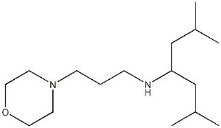 (2,6-dimethylheptan-4-yl)[3-(morpholin-4-yl)propyl]amine 结构式