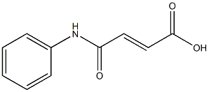 (2E)-3-(phenylcarbamoyl)prop-2-enoic acid 结构式