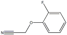 (2-fluorophenoxy)acetonitrile 结构式
