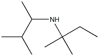 (2-methylbutan-2-yl)(3-methylbutan-2-yl)amine 结构式