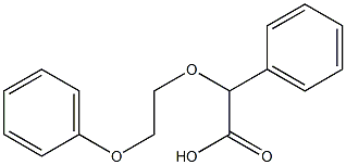 (2-phenoxyethoxy)(phenyl)acetic acid 结构式