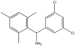 (3,5-dichlorophenyl)(2,4,6-trimethylphenyl)methanamine 结构式