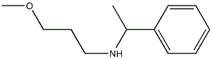 (3-methoxypropyl)(1-phenylethyl)amine 结构式