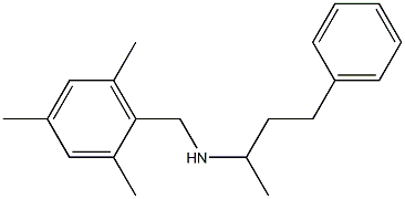 (4-phenylbutan-2-yl)[(2,4,6-trimethylphenyl)methyl]amine 结构式