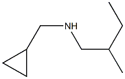 (cyclopropylmethyl)(2-methylbutyl)amine 结构式