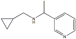 (cyclopropylmethyl)[1-(pyridin-3-yl)ethyl]amine 结构式