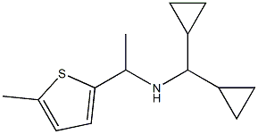 (dicyclopropylmethyl)[1-(5-methylthiophen-2-yl)ethyl]amine 结构式