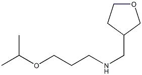 (oxolan-3-ylmethyl)[3-(propan-2-yloxy)propyl]amine 结构式