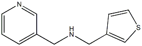 (pyridin-3-ylmethyl)(thiophen-3-ylmethyl)amine 结构式