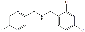 [(2,4-dichlorophenyl)methyl][1-(4-fluorophenyl)ethyl]amine 结构式