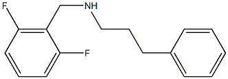 [(2,6-difluorophenyl)methyl](3-phenylpropyl)amine 结构式