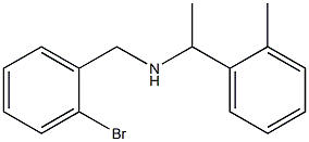 [(2-bromophenyl)methyl][1-(2-methylphenyl)ethyl]amine 结构式