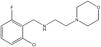 [(2-chloro-6-fluorophenyl)methyl][2-(morpholin-4-yl)ethyl]amine 结构式