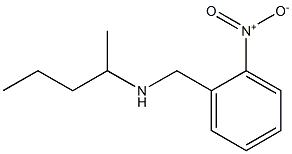 [(2-nitrophenyl)methyl](pentan-2-yl)amine 结构式