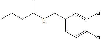 [(3,4-dichlorophenyl)methyl](pentan-2-yl)amine 结构式