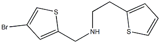 [(4-bromothiophen-2-yl)methyl][2-(thiophen-2-yl)ethyl]amine 结构式