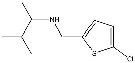 [(5-chlorothiophen-2-yl)methyl](3-methylbutan-2-yl)amine 结构式